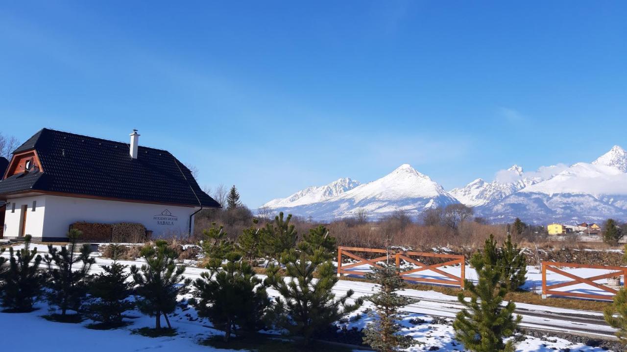 Holiday House Sabala 2 Stará Lesná Екстериор снимка